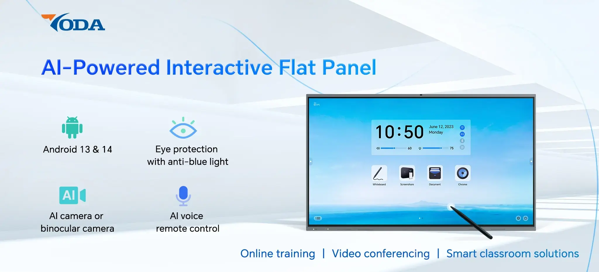 Yoda-Interactive Flat Panel Display